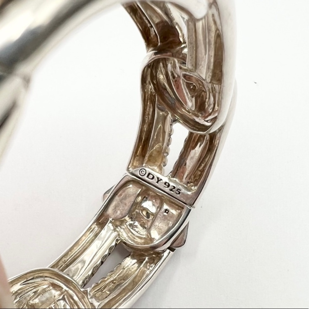 David Yurman Labyrinth Link Bracelet w/ Diamonds - Picture 14 of 15